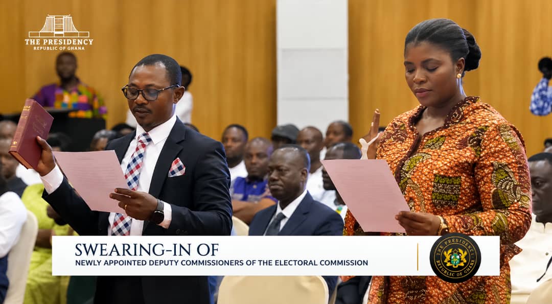 Uphold Impartiality, Protect Electoral Integrity - President Mahama Urges New EC Deputy Chairs