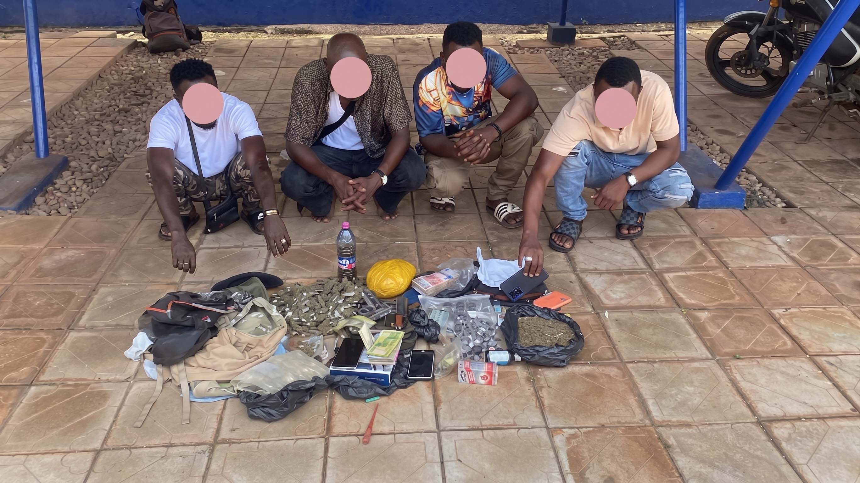 5 arrested with firearms, narcotics in Tamale
